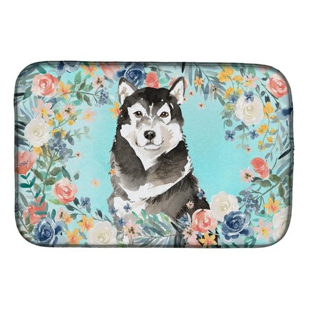 CAROLINES TREASURES Alaskan Malamute Dish Drying Mat CK3419DDM